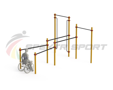 Купить Спортивный комплекс для инвалидов-колясочников WRK-D19_76mm в Алейске 