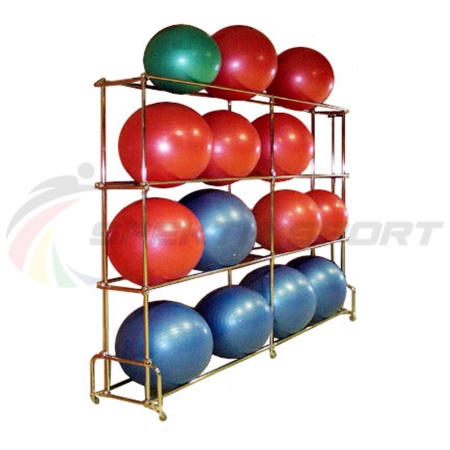 Купить Стеллаж для гимнастических мячей 16 шт в Алейске 