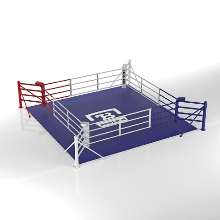 Купить Ринг боксерский напольный Totalbox на упорах 6х6м в Алейске 