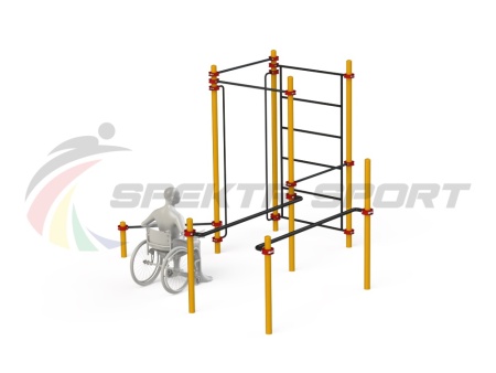 Купить Спортивный комплекс для инвалидов-колясочников WRK-D18_76mm в Алейске 