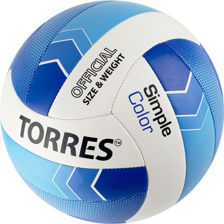 Купить Мяч волейбольный Torres Simple Color любительский р.5 в Алейске 